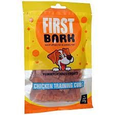 First Bark Chicken Training cubes 70g