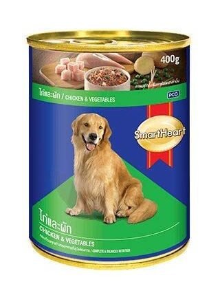 Smart Heart Chicken &Vegetables Canned Wet Dog Food