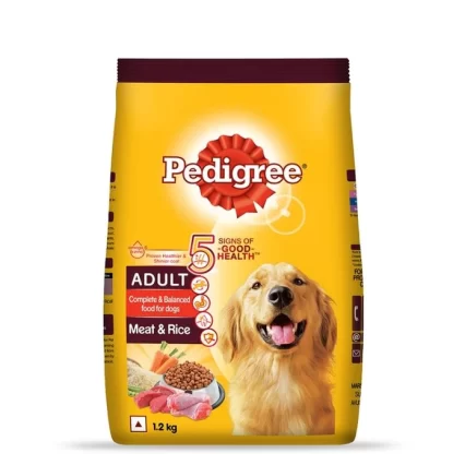 PEDIGREE Adult Dry Dog Food - Meat and Rice