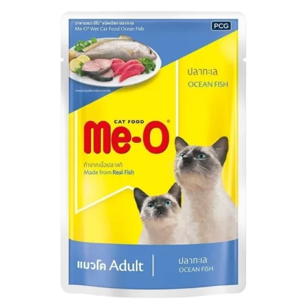 Me-O Wet Food Ocean Fish in Jelly Wet Cat Food