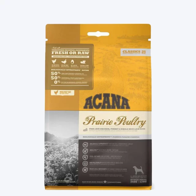 Acana Classic Prairie Poultry Dry Dog Food (All Breeds & Ages)
