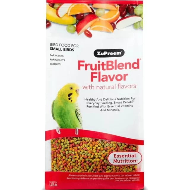 ZuPreem FruitBlend Flavor with Natural Flavors Avian Diets Small Bird Food