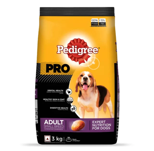 PEDIGREE PRO Expert Nutrition, Adult Small Breed Dogs (9 Months Onwards)