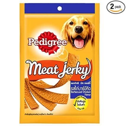 Meat Jerky Adult Dog Treat Barbecued Chicken