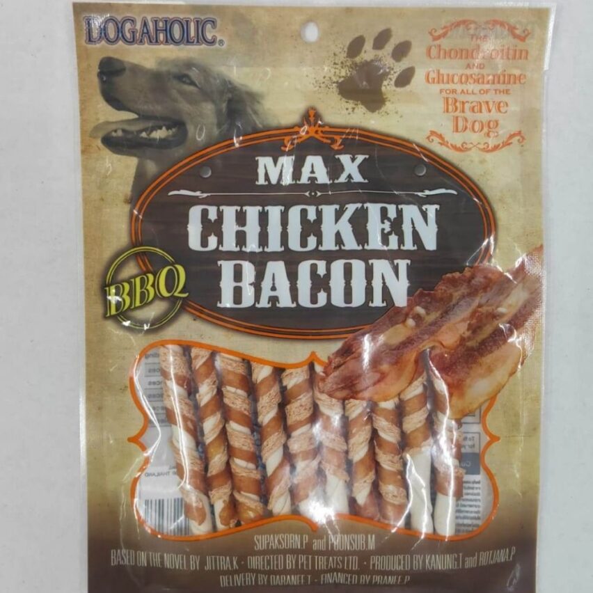 Dogaholic BBQ Chicken Bacon Stick
