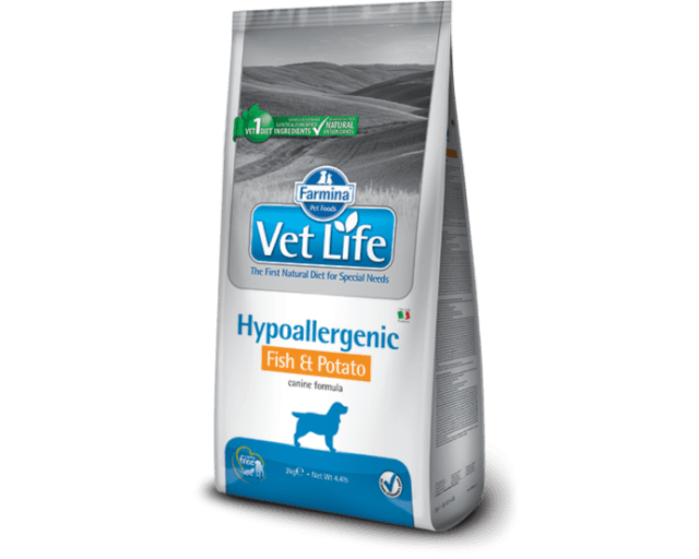 Farmina Vet Life Canine Formula Hypoallergenic Fish &Potato