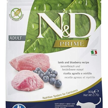 Farmina N&D Lamb &Blueberry Grain Free Adult Dry Cat Food