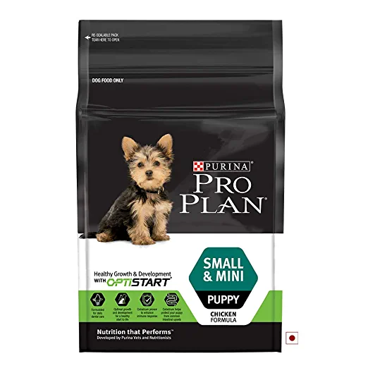 PURINA PROPLAN Small & Mini Breed Dry Puppy Food (Chicken Formula)