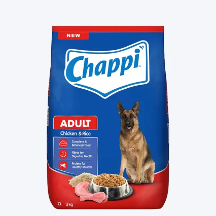 Chappi Adult Dry Dog Food - Chicken and Rice
