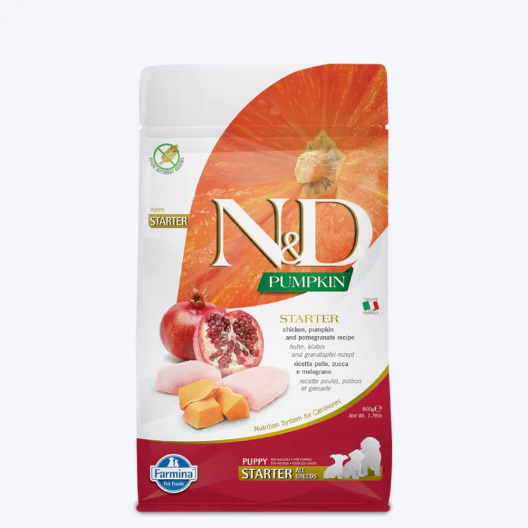 Farmina N&D Pumpkin Chicken & Pomegranate Grain Free Dry Puppy Food - Puppy Starter
