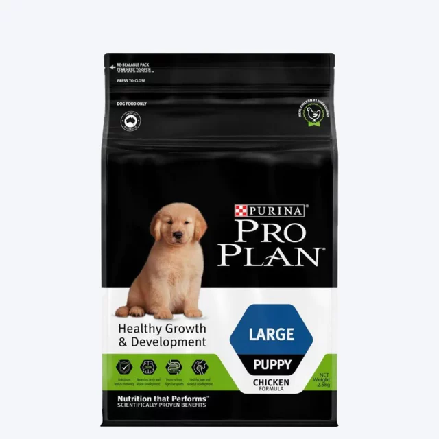 PURINA PRO PLAN Puppy Dry Dog Food for Large Breed, Chicken Flavor