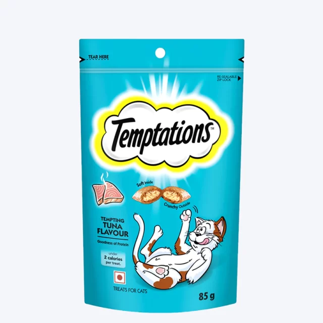 Temptations Cat Treat Tuna Flavour 85g