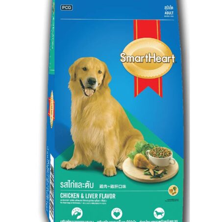 Smart Heart Adult Chicken & Liver Dry Dog Food