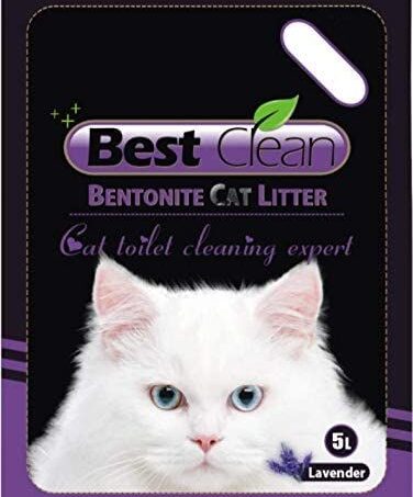 Best Clean Bentonite Toilet Cleaning Expert Cat Litter- Lavender