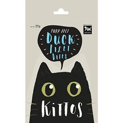 Kittos Purr-Fect Duck Fillet Bites Cat Treat