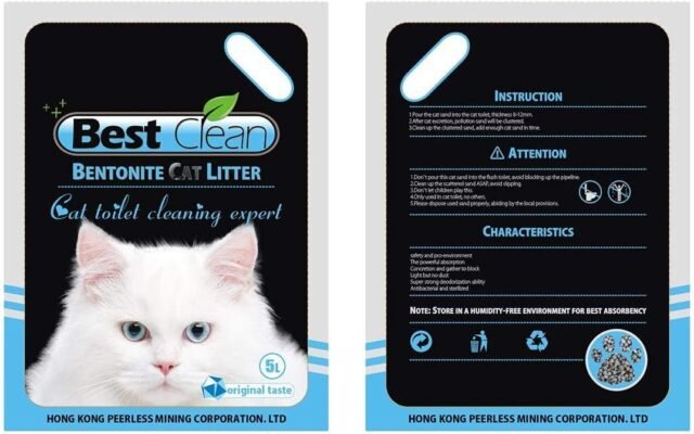 Best Clean Bentonite Toilet Cleaning Expert Cat Litter- Original