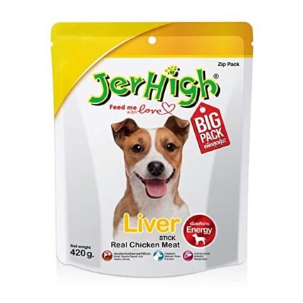 JerHigh Chicken Liver Stick Dog Treats