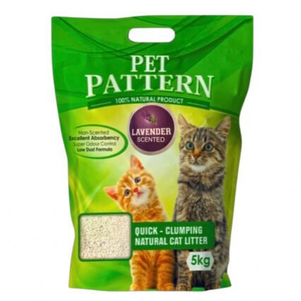 Pet Pattern Cat Litter Lavender Flavor