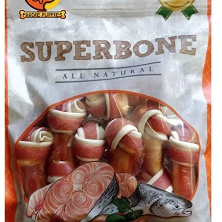Super Bone Chicken Salmon Oil Dog Treat