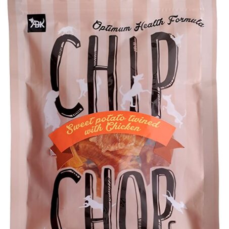 Chip Chop Dog Treat Sweet Potato Twined with Chicken