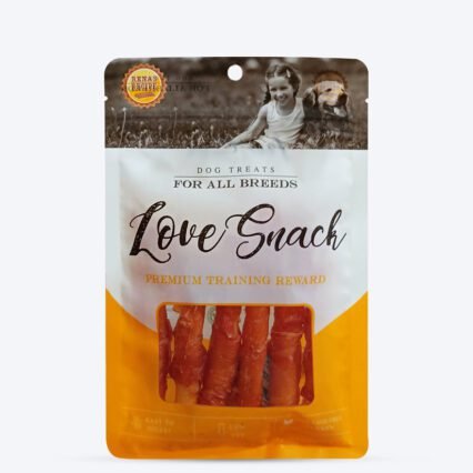 Rena Love Snack Chicken Wrap Cheese Sticks Dog Treat