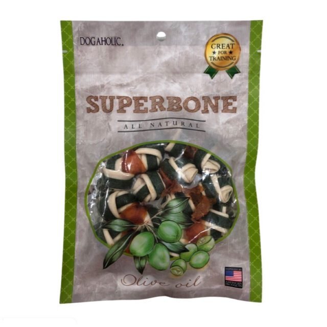 Superbone All Natural Olive Oil Knotted Bone