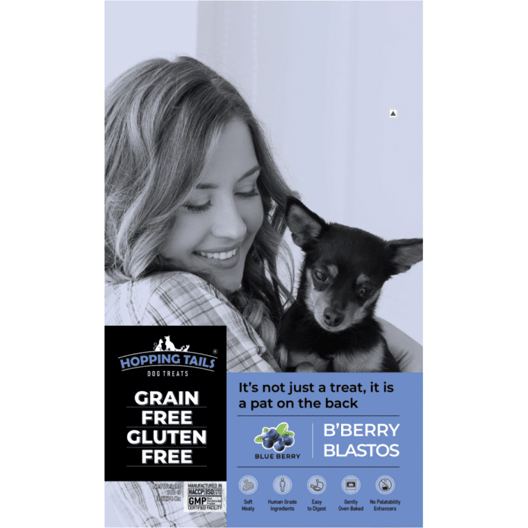 Hopping Tails Berry Blastos Dog Treats