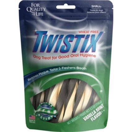NPIC Twistix Vanilla Mint Flavor Dog Treat (Small- 14 Sticks)