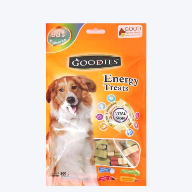 Goodies Energy Dog Treats - Bone Shaped