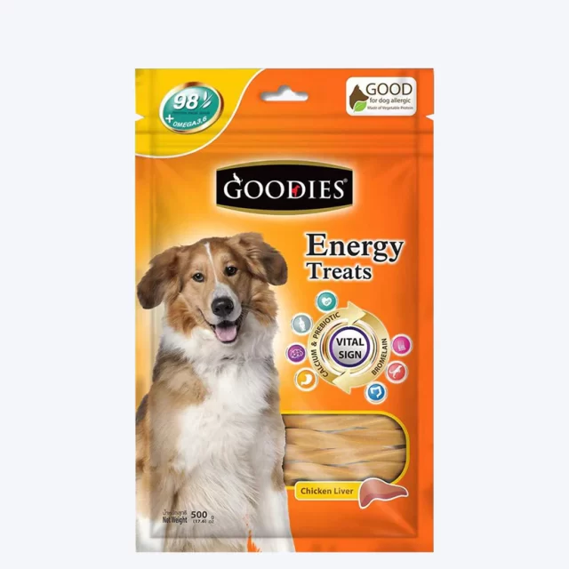 Goodies Energy Treats Liver Flavoured Dog Treats