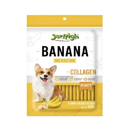 Jerhigh Banana Stix Dog Treats