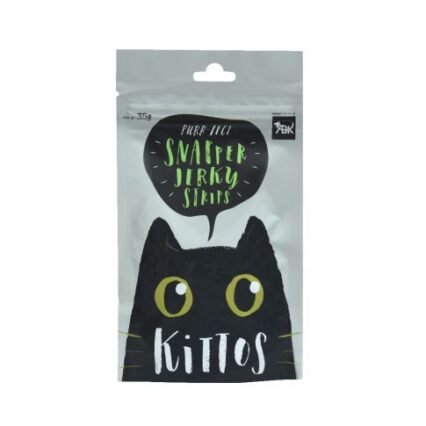 Kittos Snapper Jerky Strips Cat Treat
