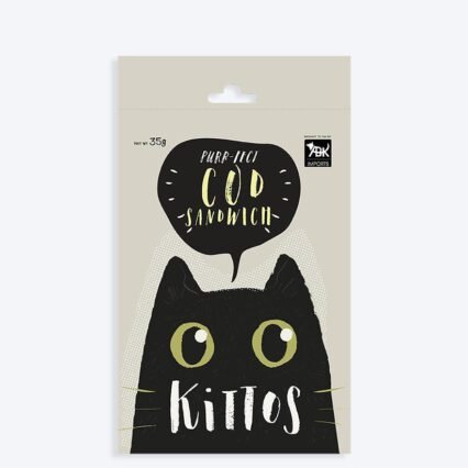 Kittos Purr-fect Cod Sandwich Cat Treats
