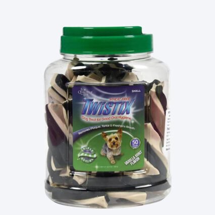 NPIC Twistix Vanilla Mint Flavor Dog Treat (50 Sticks)