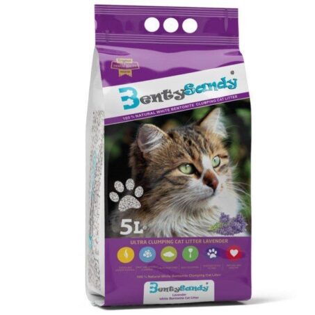 Benty Sandy Ultra Clumping Lavender Scented Cat Litter