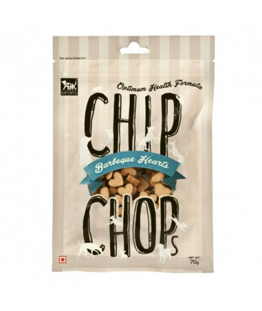 Chip Chops Barbeque Hearts Dog Treat
