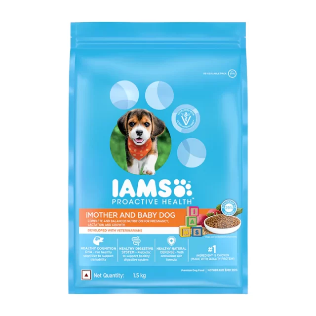 IAMS Proactive Health Premium Dry Food for Mother & Baby Dog