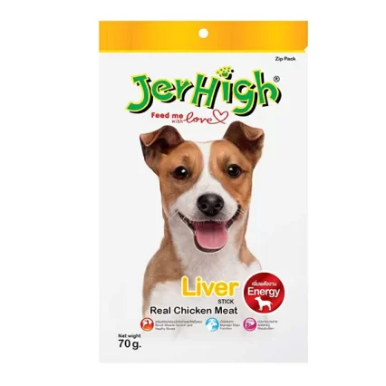 JerHigh Chicken Liver Stick Dog Treats