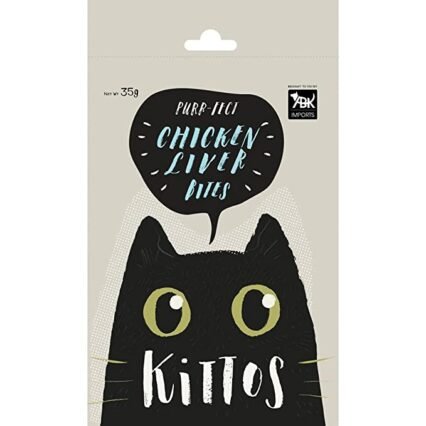 Kittos Purr-Fect Chicken Liver Bites Cat Treat