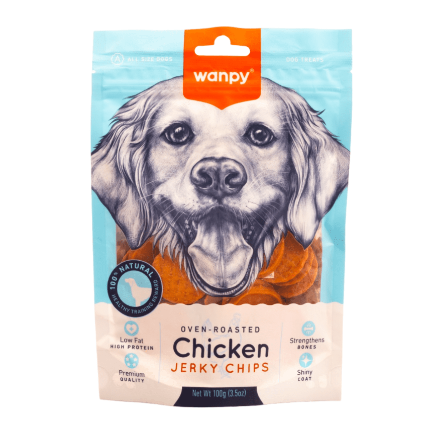 Wanpy Soft Chicken Jerky Strips